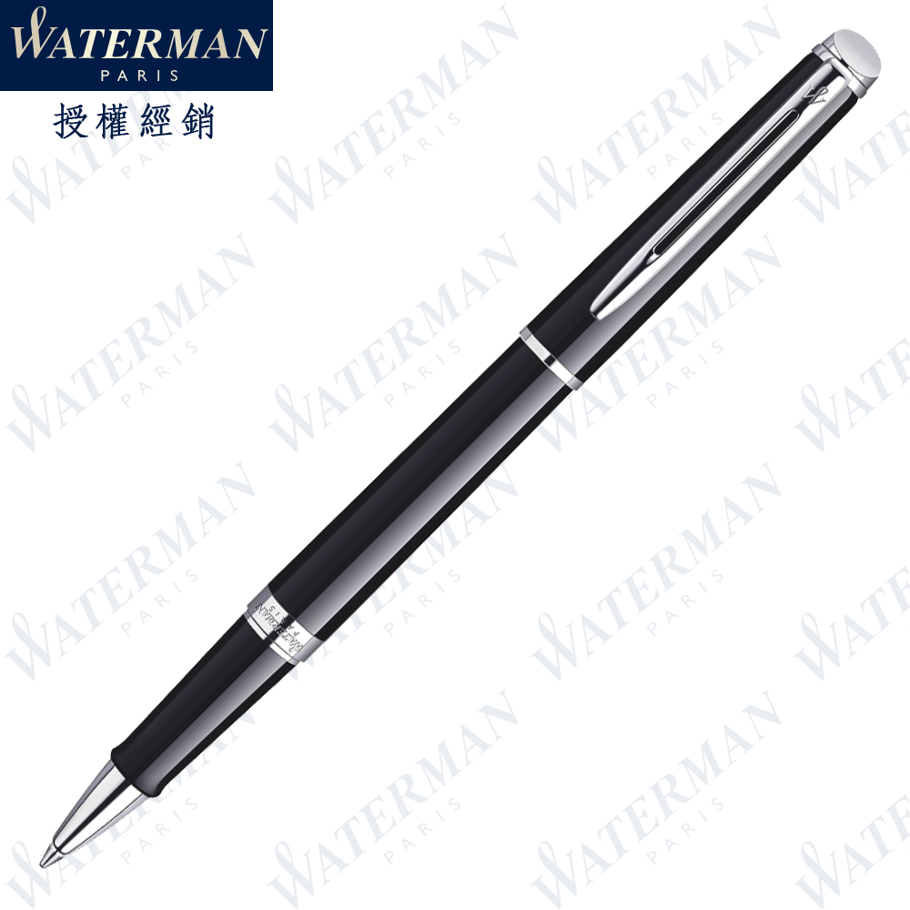 WATERMAN 威迪文 《雋雅 麗雅黑白夾 鋼珠筆》【法國 威迪文 】送原廠手提袋