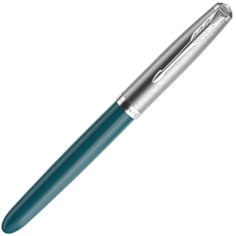 PARKER 派克 《 51復刻 銀蓋綠桿 鋼筆 》