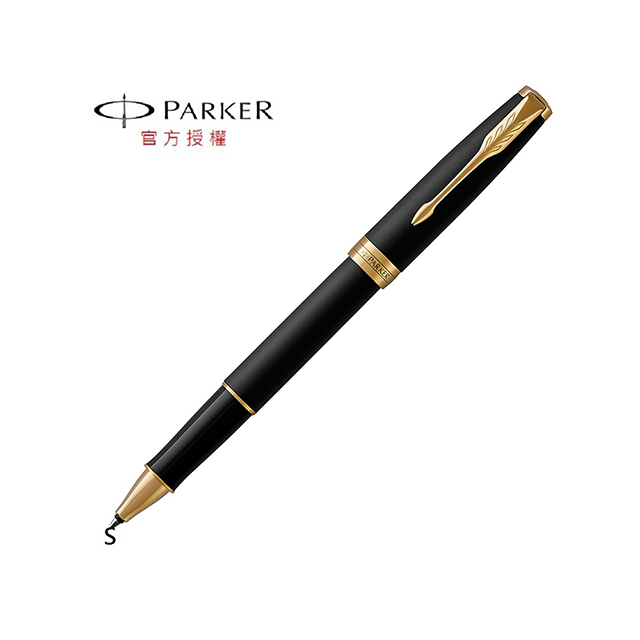 PARKER 派克 新卓爾系列 霧黑金夾鋼珠筆
