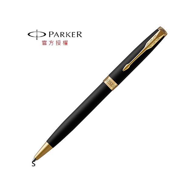 PARKER 派克 新卓爾系列 霧黑金夾原子筆
