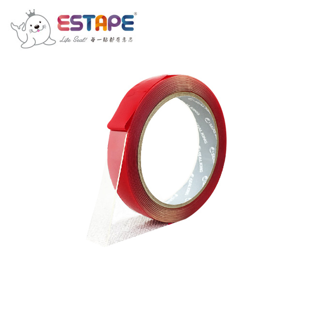 【ESTAPE】不殘膠壓克力泡棉雙面膠帶（18mm x 3M）