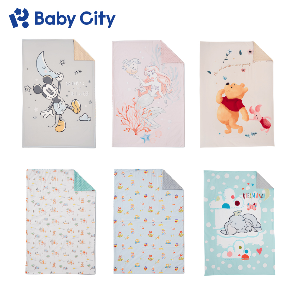 BabyCity 娃娃城 迪士尼舒棉四季毯/多款任選