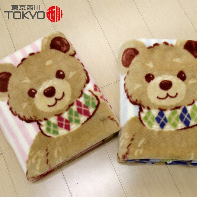 日本東京西川 禮物熊童毯 Pchome 24h購物