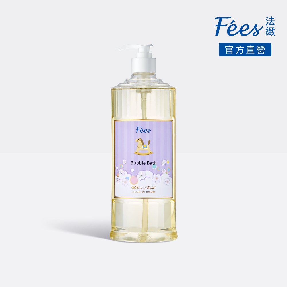 Fees 法緻 嬰兒柔護泡泡露-白麝香 600ml