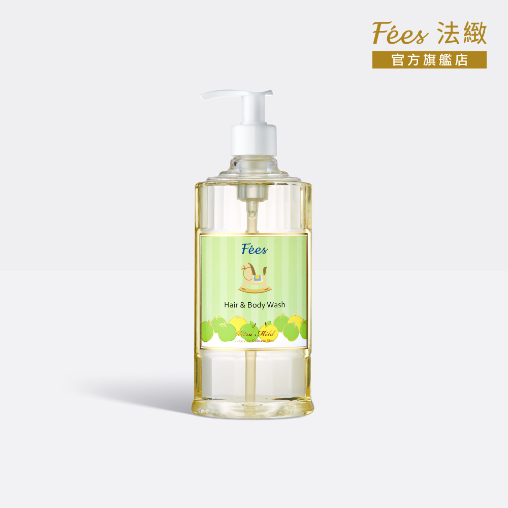 Fees 法緻 嬰兒柔護洗髮沐浴精-香蘋 300ml