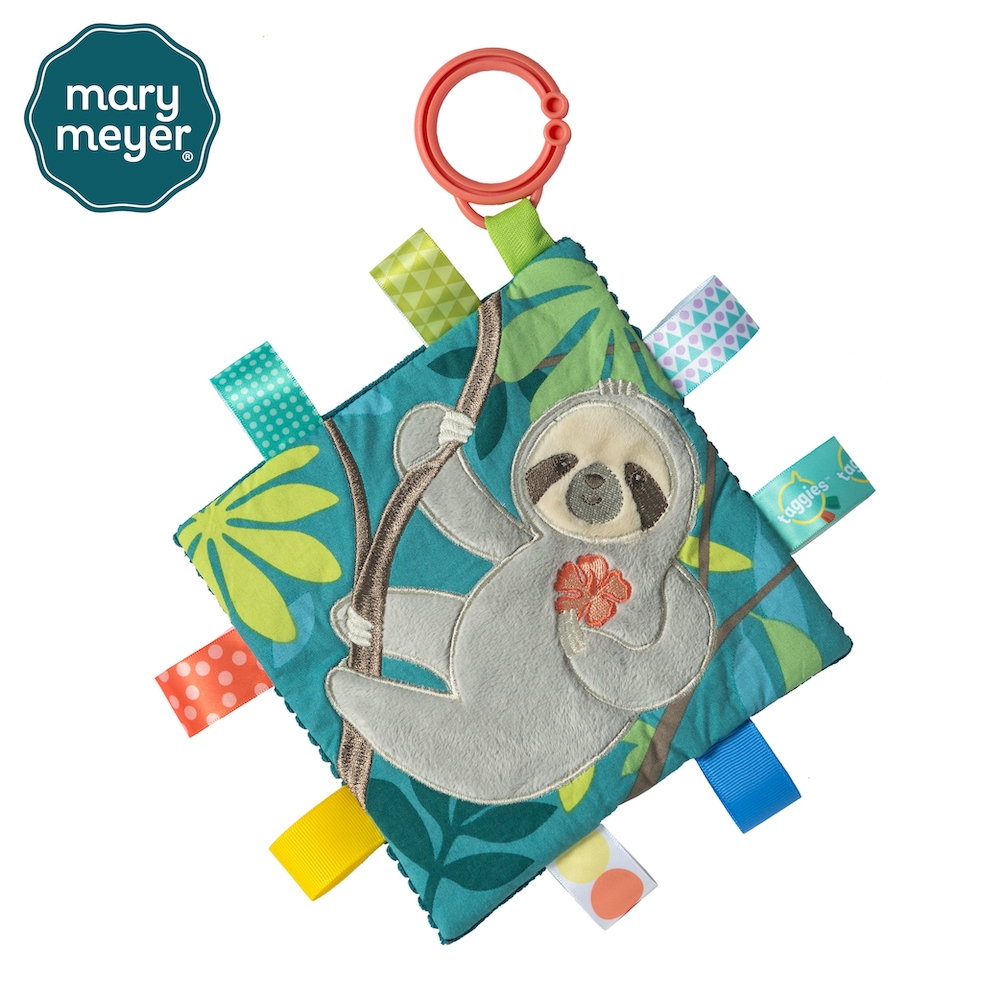 Mary Meyer 美國蜜兒 【Mary Meye】標籤動物安撫沙沙紙-微笑樹懶