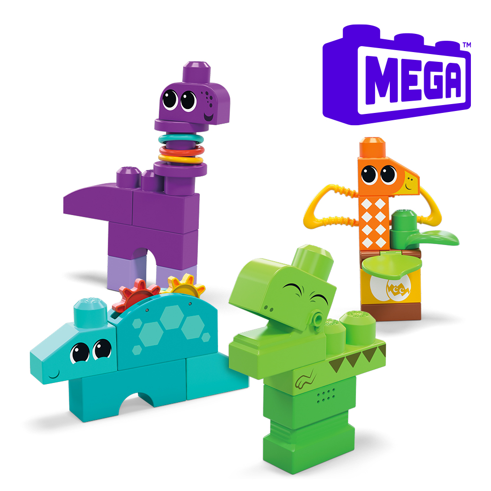 Mega 美高 【奇哥】 BLOKS 費雪 小恐龍