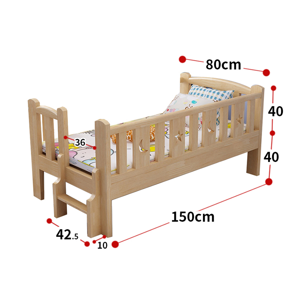 【HA BABY】北歐星月伴睡兒童床 長150寬80+記憶5厚床墊(拼接床、延伸床、床邊床、兒童床、床墊套組) - PChome 24h購物