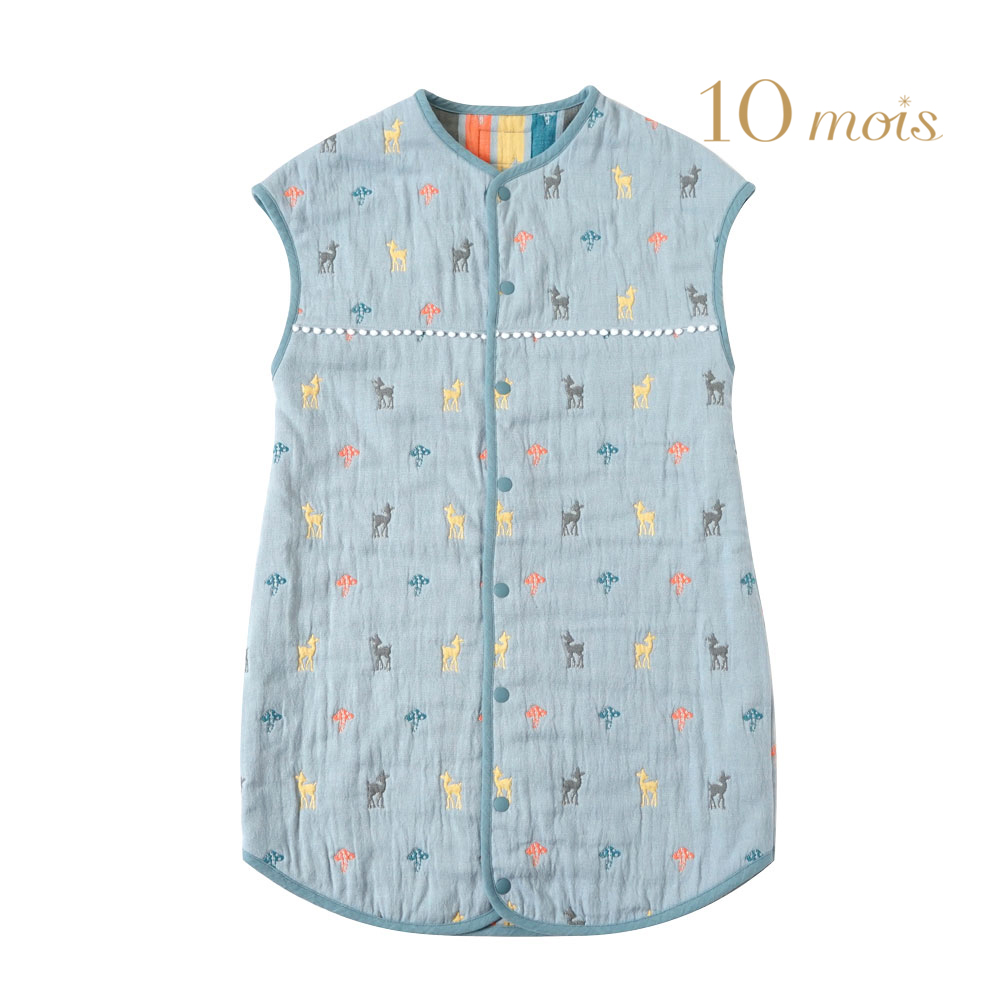 10mois Amelie異想世界六層紗睡袍(大童)