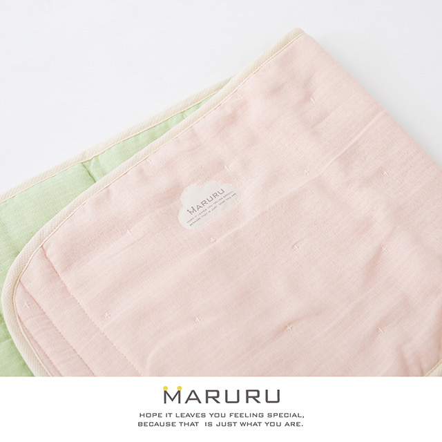 MARURU 六層紗肚圍 (夏綠蒂花園) M / 日本六層紗 2~6歲適用