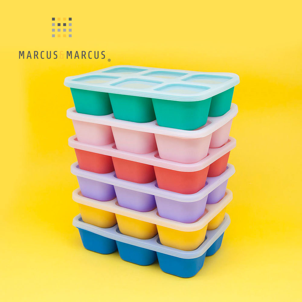 MARCUS & MARCUS 矽膠分裝保存盒 3入組(多款任選)