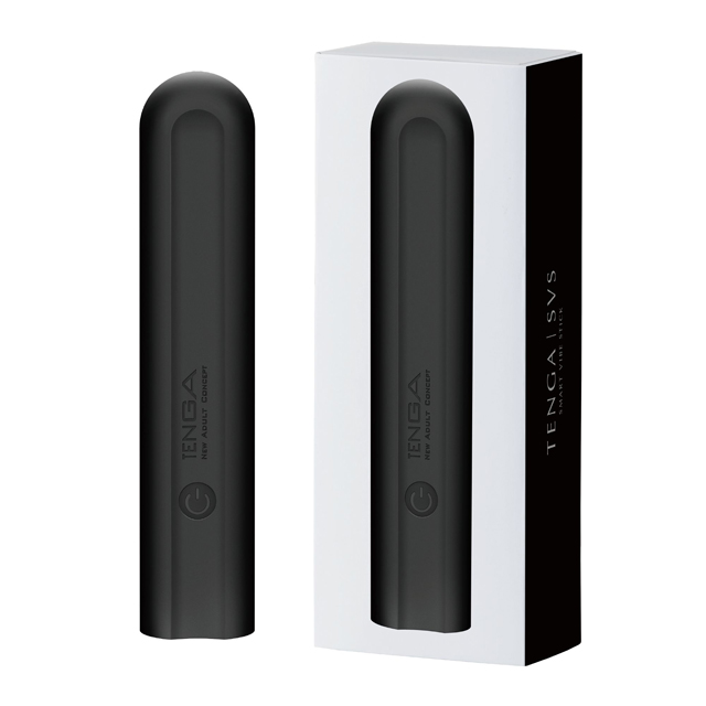 TENGA SVS 巧振棒 充電式強力振動器 曜石黑 按摩棒 自慰器 情趣用品（其他規格）