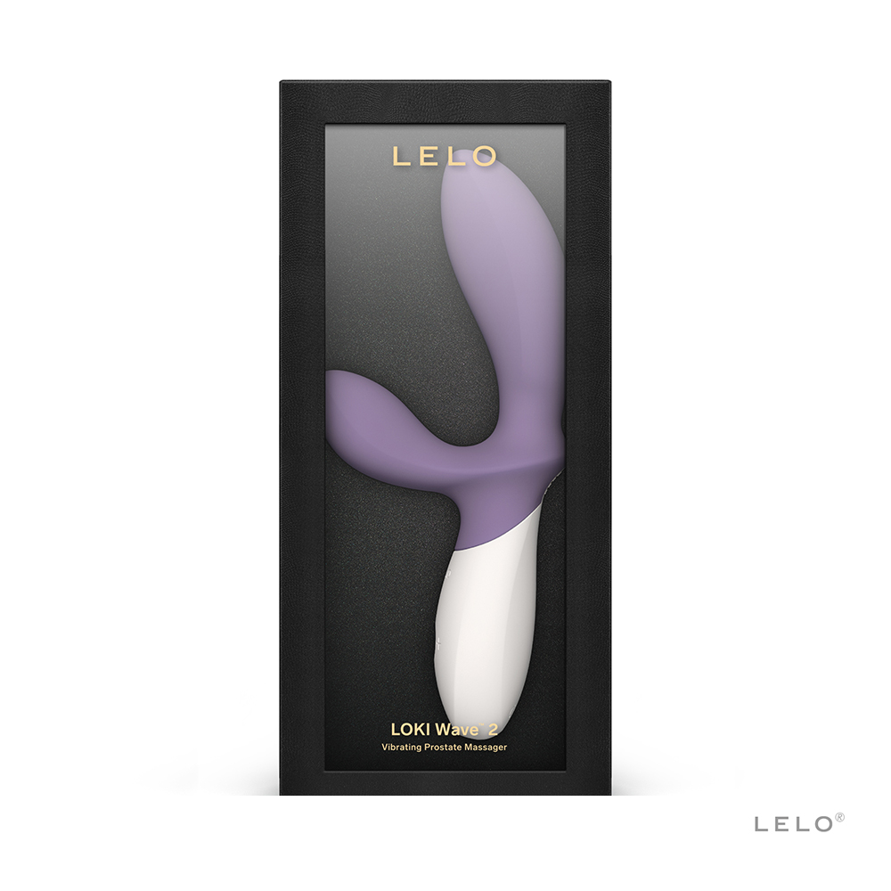 LELO LOKI Wave 2 |震動式前列腺按摩器 紫 情趣用品 按摩棒 情趣跳蛋