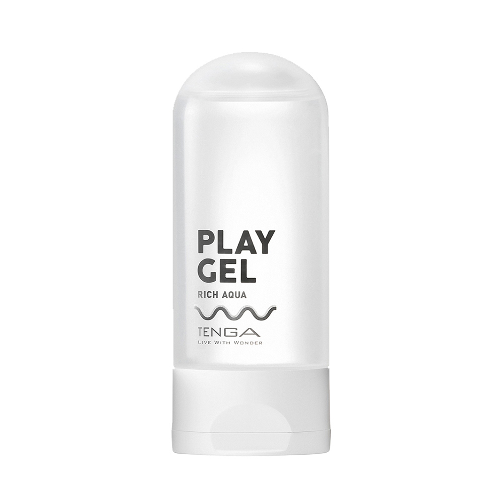 日本TENGA PLAY GEL RICH AQUA 潤滑液 160ml 白色 濃厚