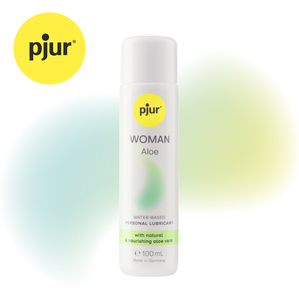 Pjur 德國 碧宜潤 Woman Aloe 蘆薈滋養保濕水性潤滑液-100ml用愛打造的頂級親密產品