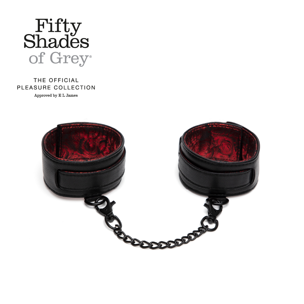 格雷的五十道陰影 Sweet Anticipation 紅玫瑰腳踝束縛帶BDSM道具產品之先鋒