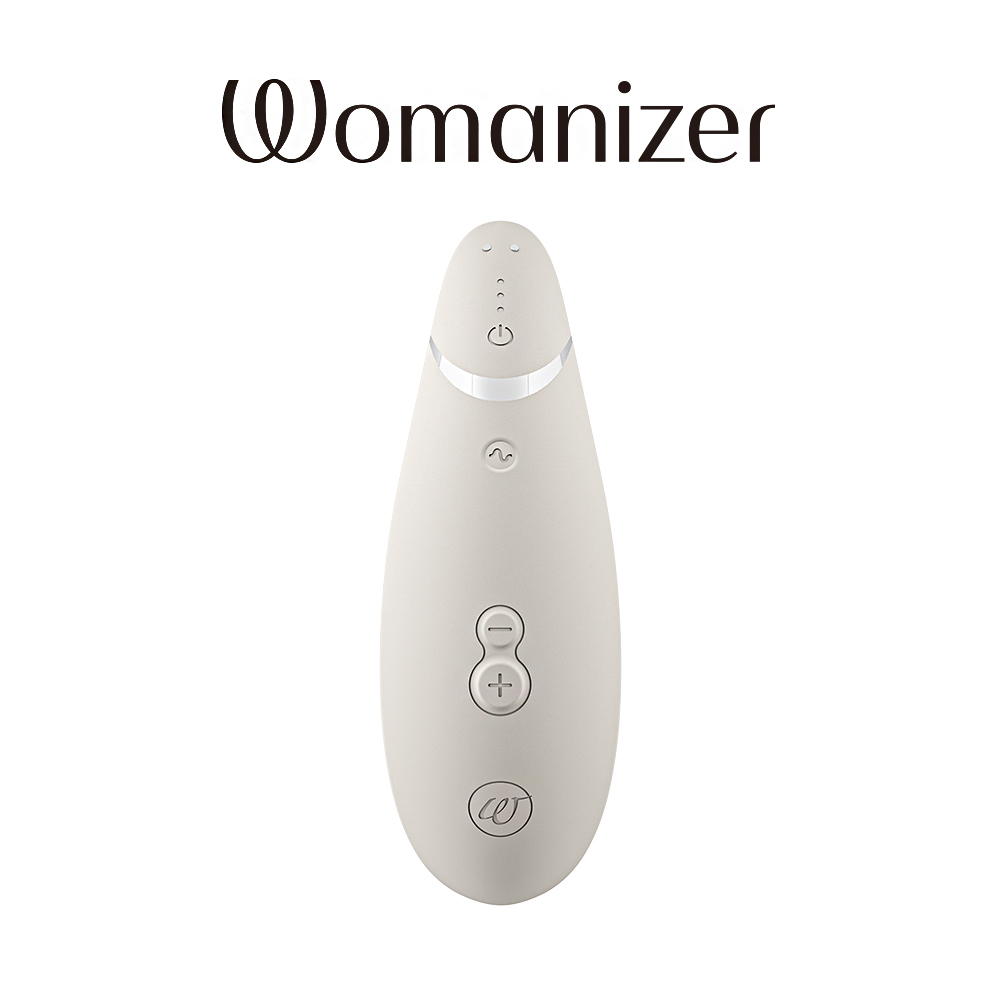 Womanizer 德國 Premium 2 吸吮愉悅器 |白灰
