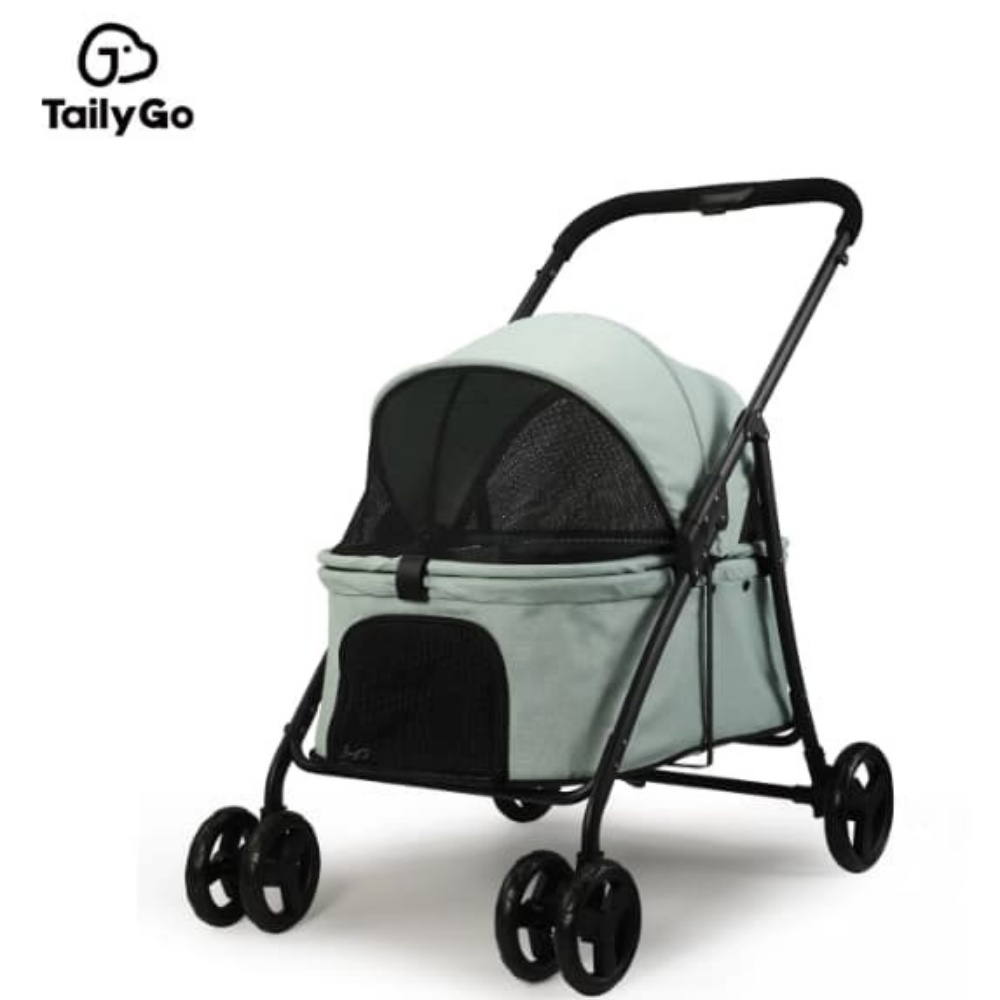 TailyGo LowRide 低底盤寵物推車 中小型犬貓外出可折疊手推車