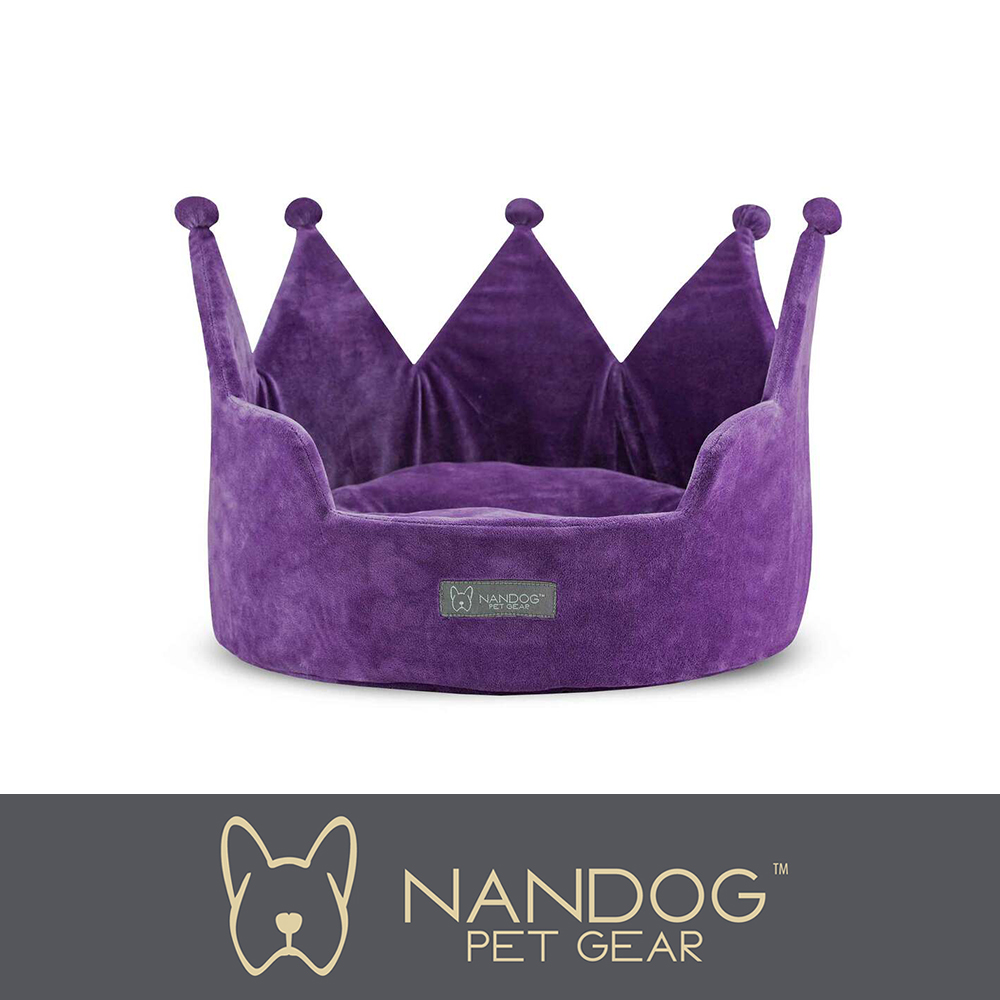 NANDOG 奶狗 皇冠床 PLUSH PURPLE
