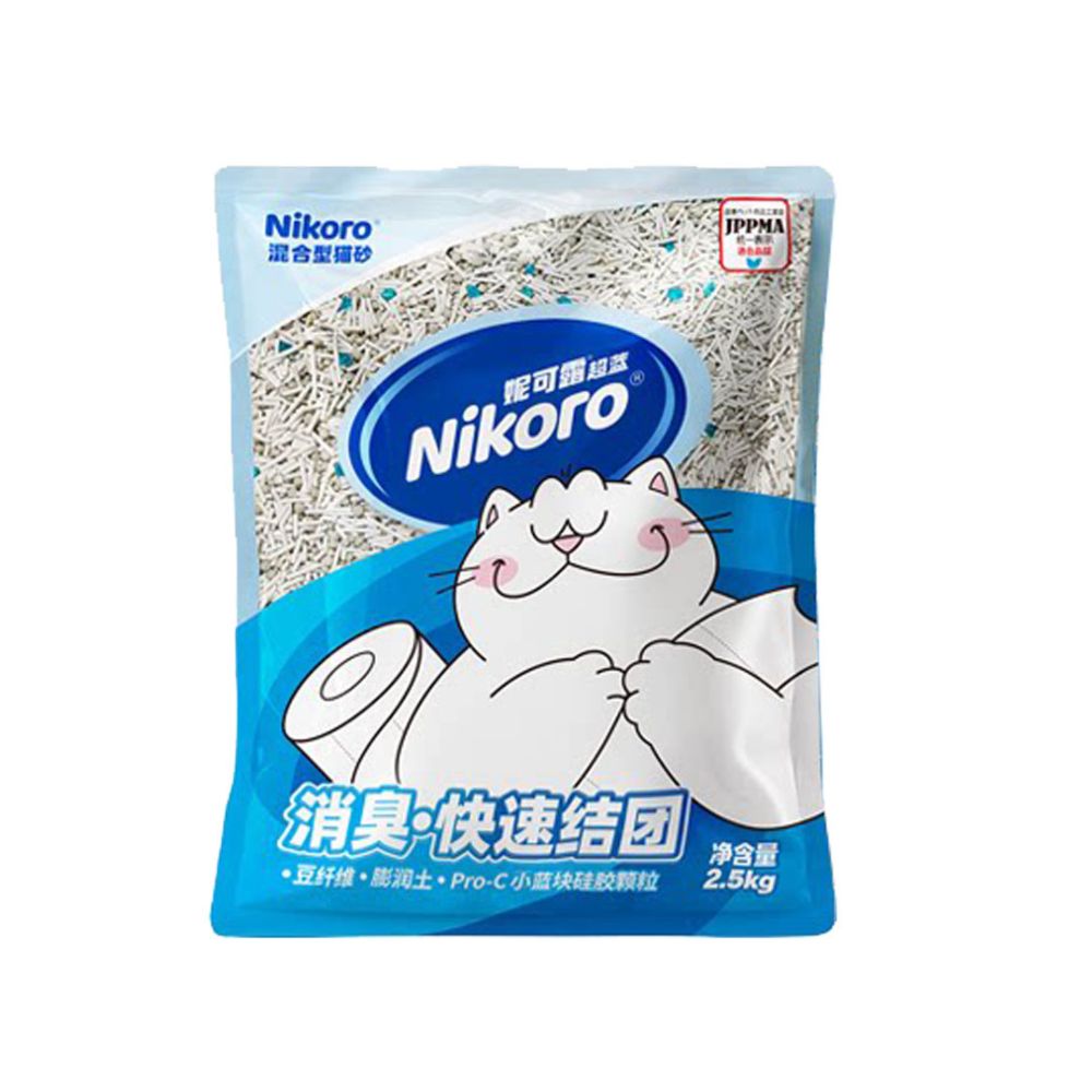 【4包組】Nikoro 妮可露 混合豆腐砂 經典奶香2.5kg