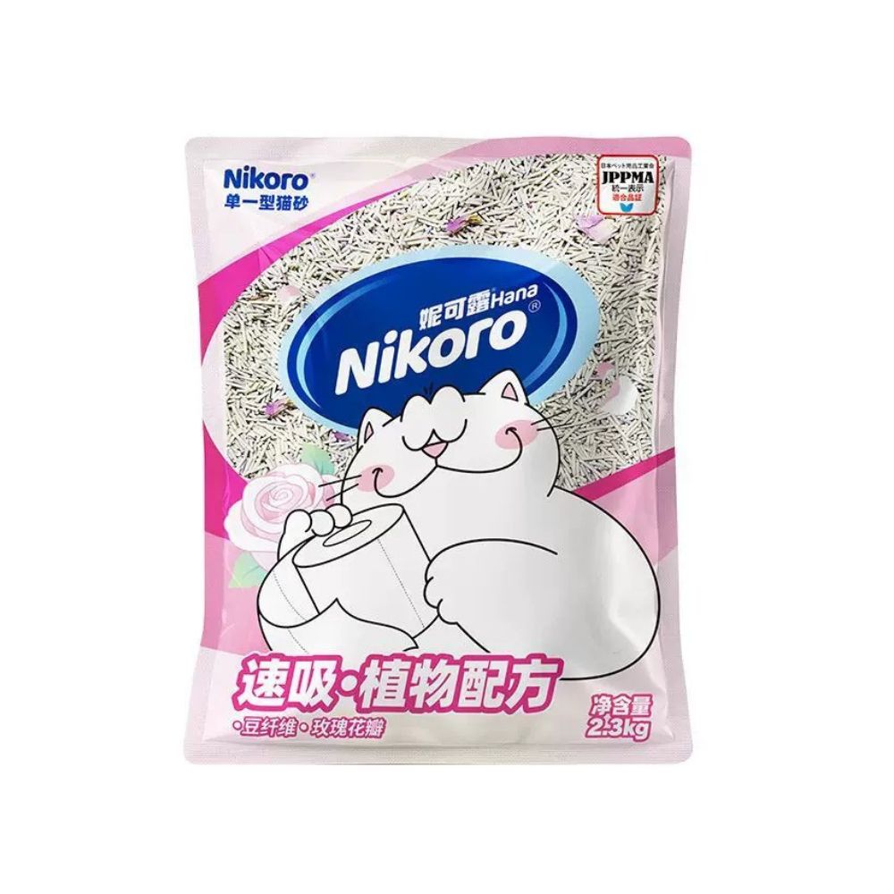 【8包組】Nikoro 妮可露 純豆腐砂 玫瑰香 2.3kg