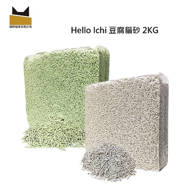國際貓家 Hello Ichi 條狀豆腐貓砂 2KG X六包