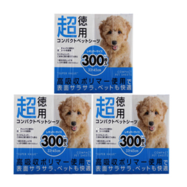 PE 寵物尿布33x45cm(300入)3入裝