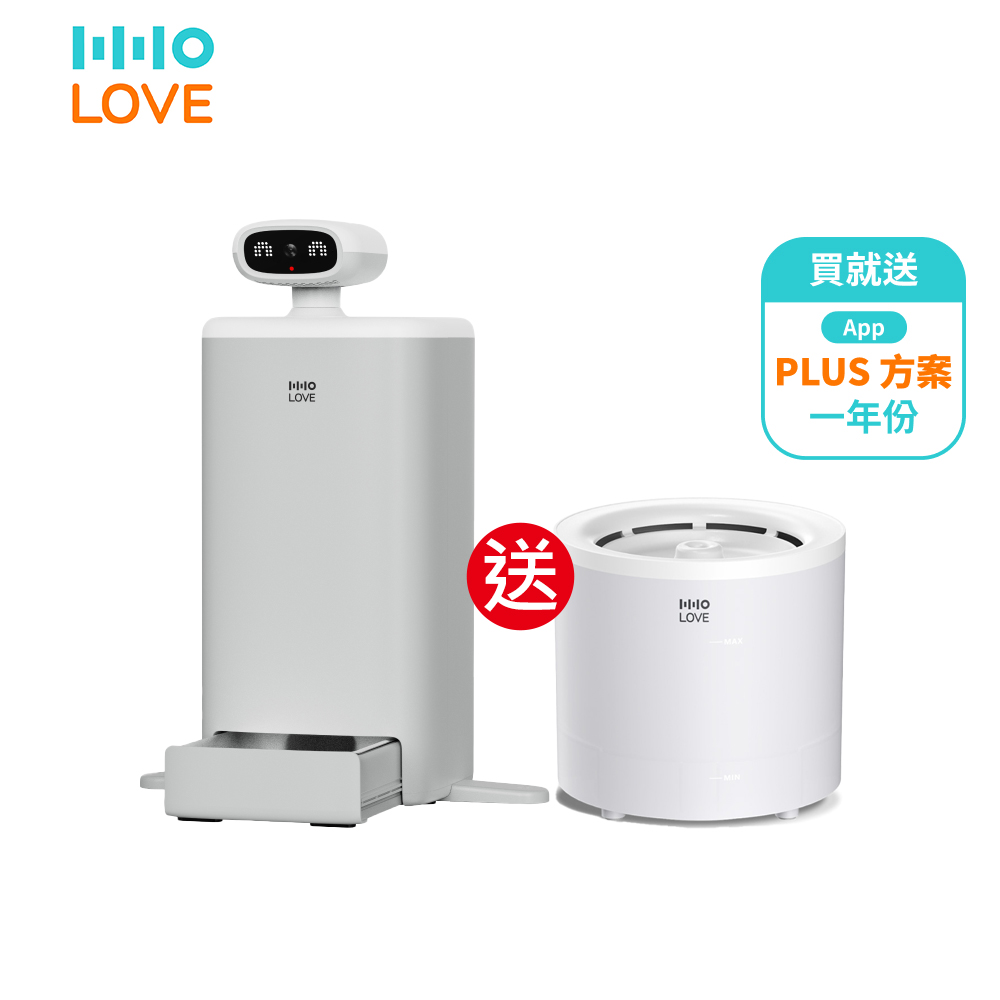 HHOLOVE O Sitter AI寵物自動餵食器最懂貓咪的AI管家送App Plus方案一年