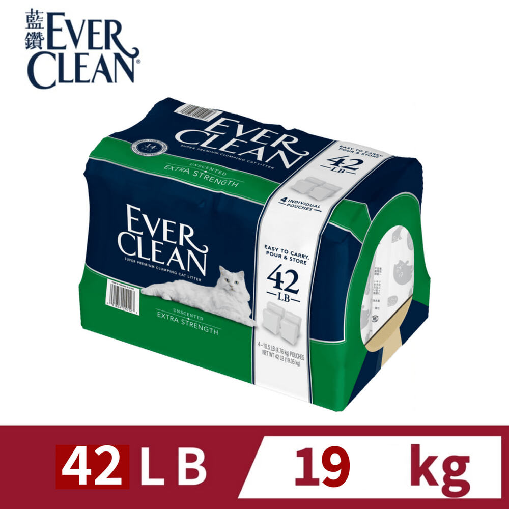強效低敏結塊貓砂42lb_(美規/礦砂)