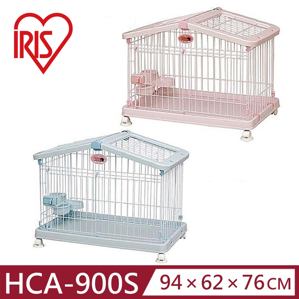 IRIS 日本 -狗籠 L號-青/桃 (HCA-900S)