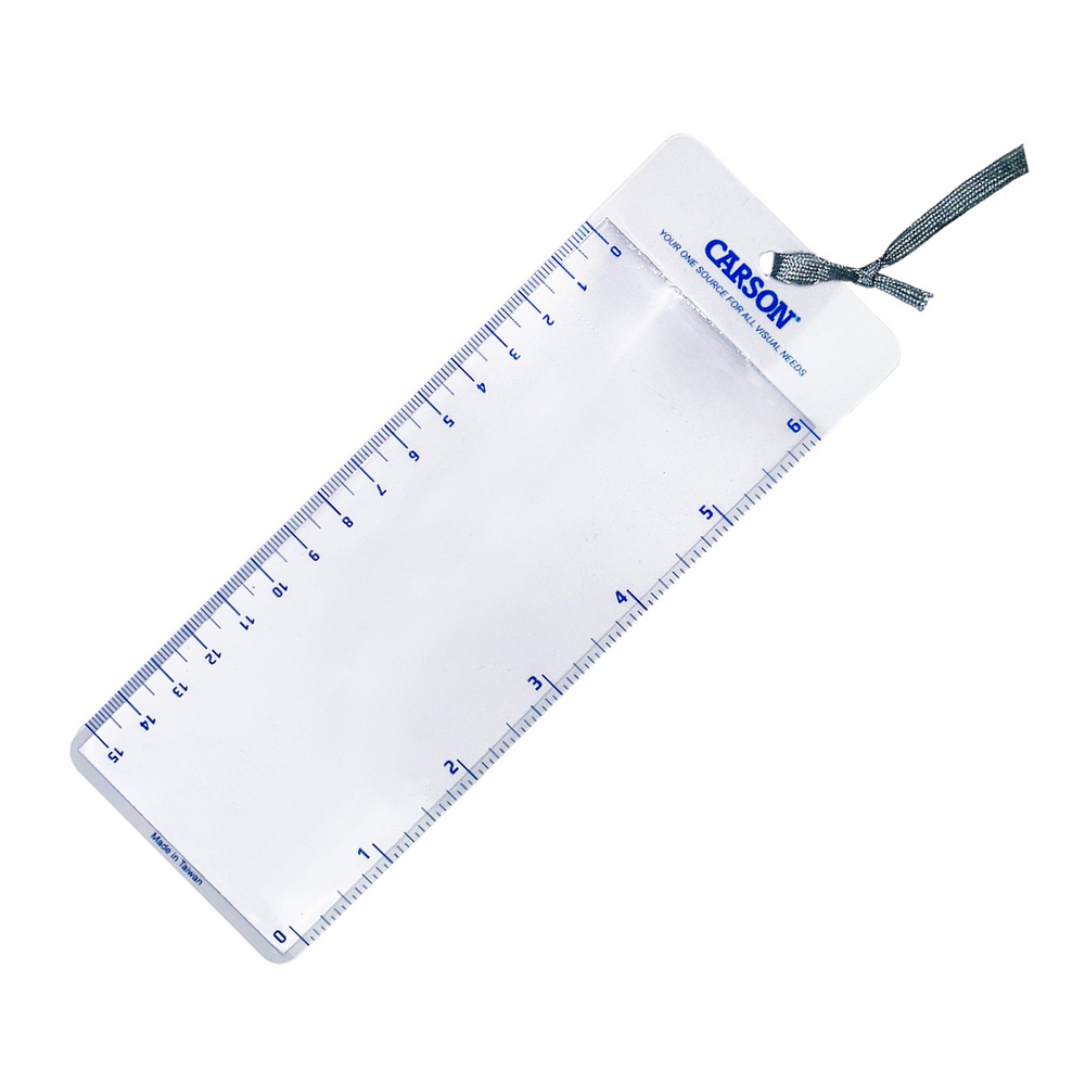 CARSON 美國 3in1書籤放大鏡(3x) / 物品觀察 老人閱讀 年長長者 輔助視力