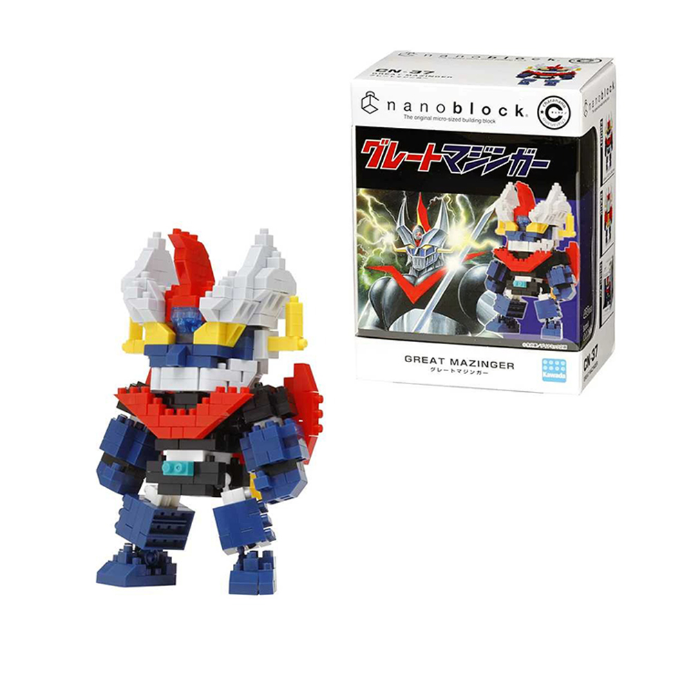 KAWADA 河田 積木 nanoblock 積木 CN_37 Charanano 金剛大魔神