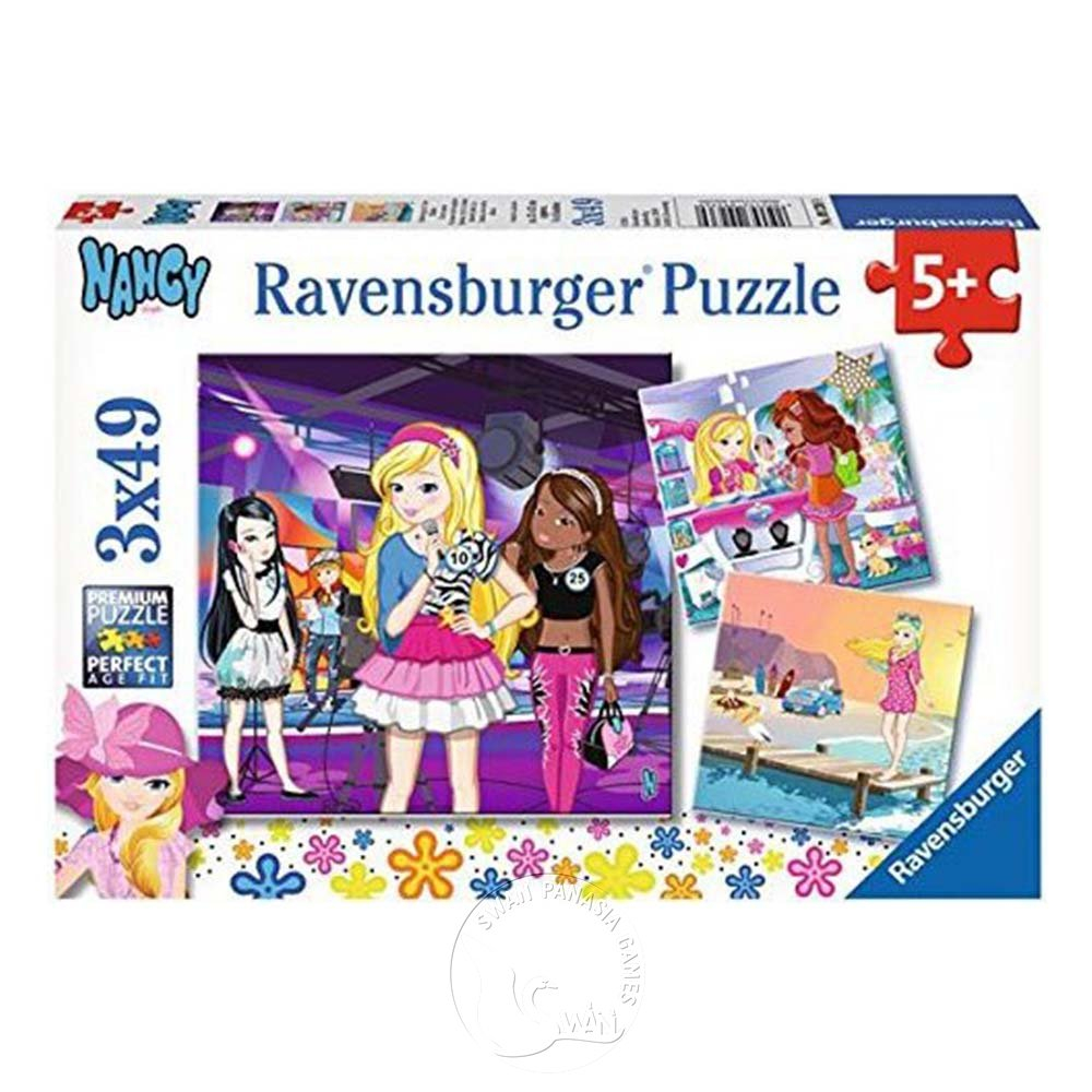 Ravensburger 維寶 【德國Ravensburg拼圖】亮麗女孩Dziewcz?ta-3x49片
