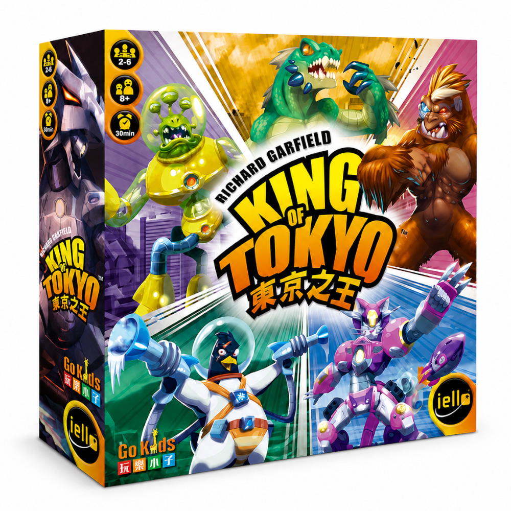 Asmodee 艾賜魔袋 東京之王 桌上遊戲 King of Tokyo