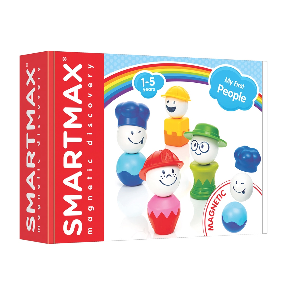 《SMARTMAX》磁力接接棒-我的百變人偶