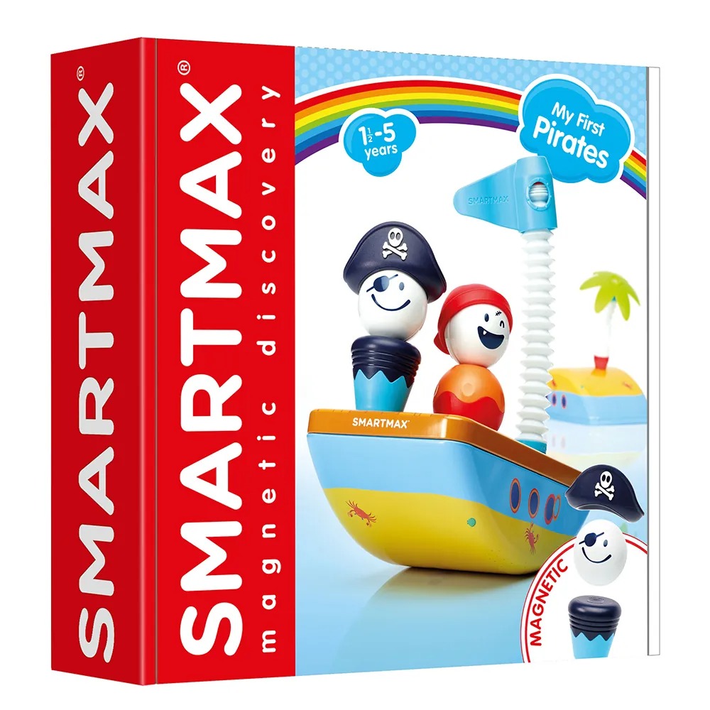 《SMARTMAX》磁力接接棒-我的海盜冒險