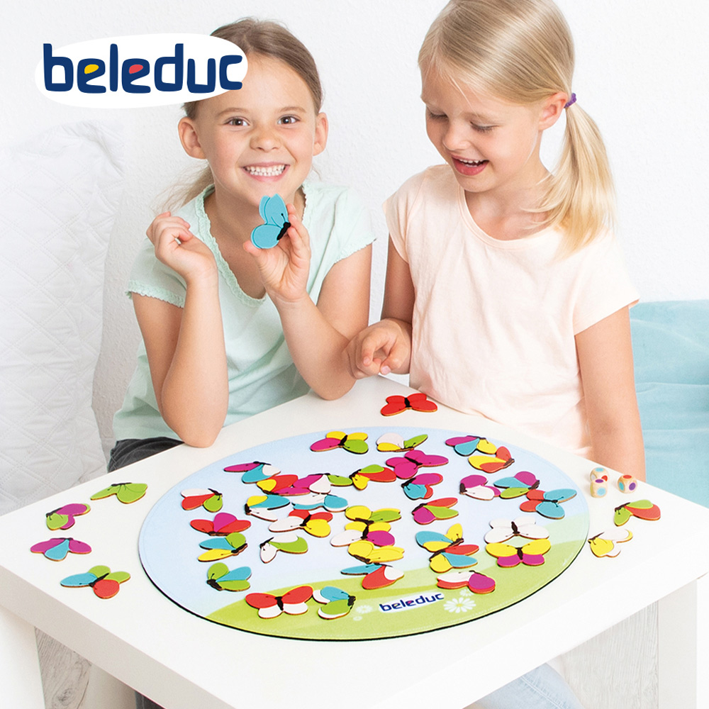 Hape beleduc貝樂多 桌遊-蝴蝶遊戲