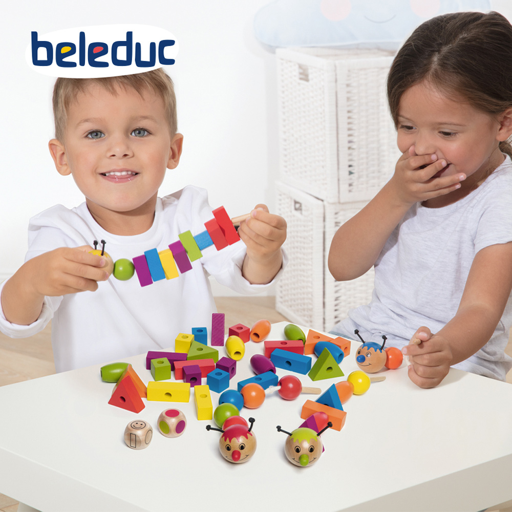 Hape beleduc貝樂多 桌遊-毛毛蟲遊戲
