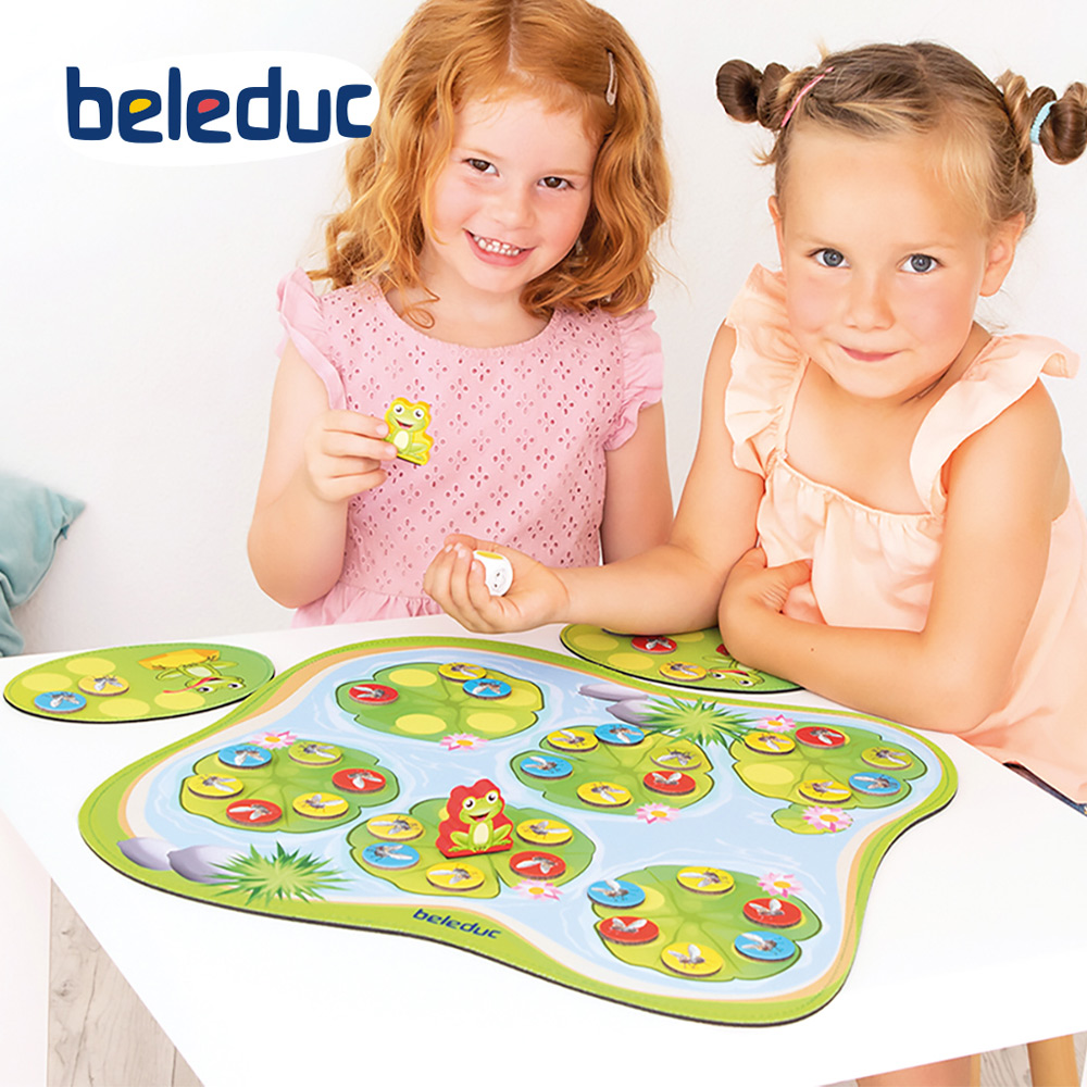 Hape beleduc貝樂多 桌遊-青蛙捉蒼蠅