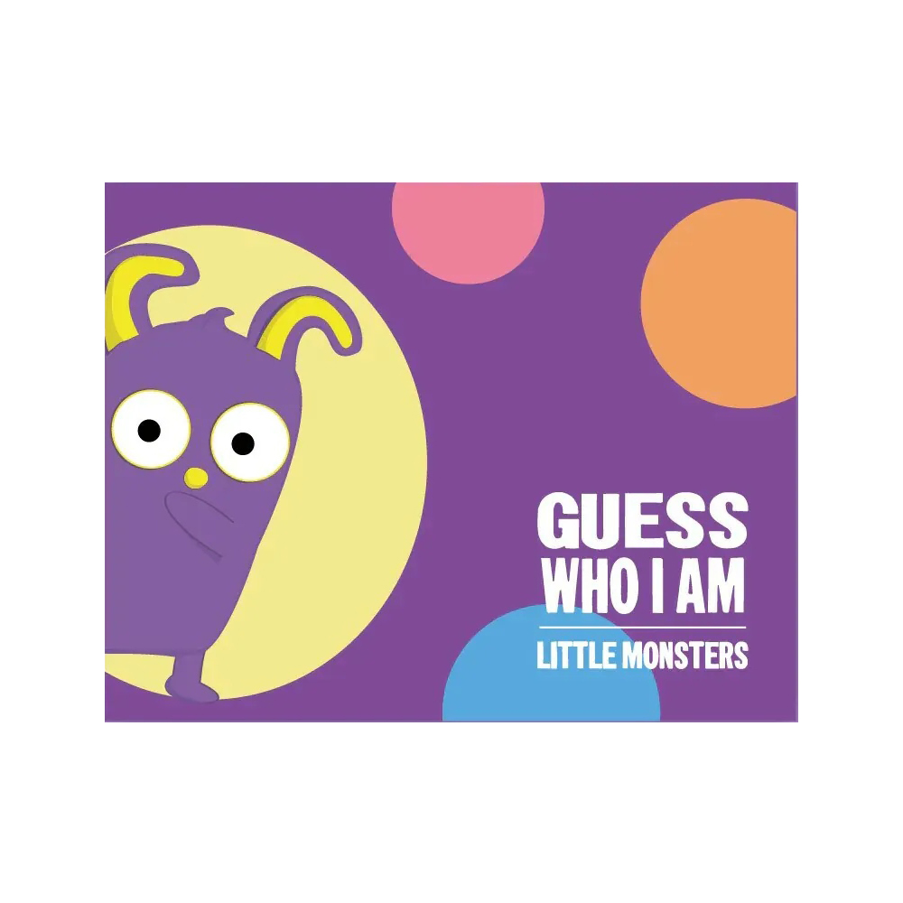 Little Monsters 小怪獸 英語教學桌遊 Guess Who I Am 繁體中文版