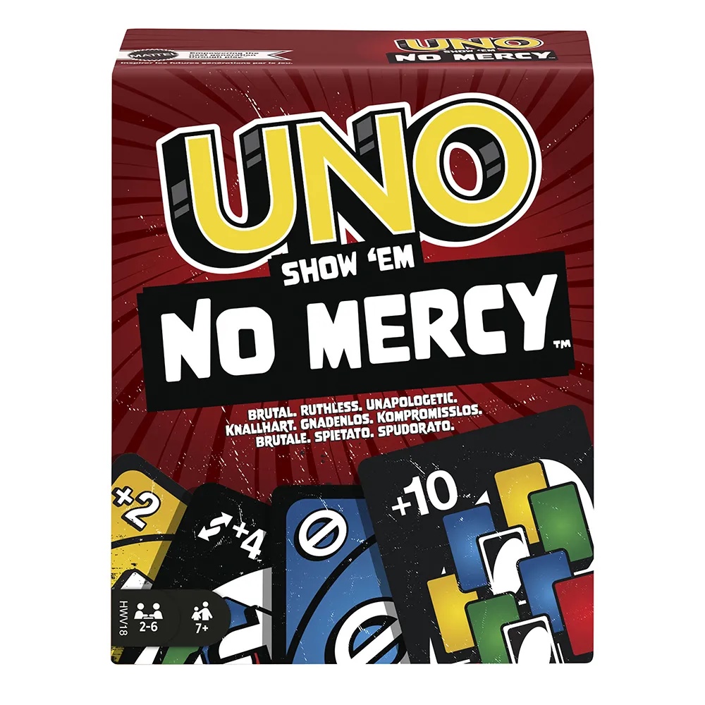 MATTEL 美泰兒 UNO NO MERCY UNO 毫不留情