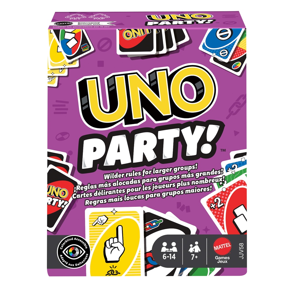 MATTEL 美泰兒 UNO Party UNO 派對版