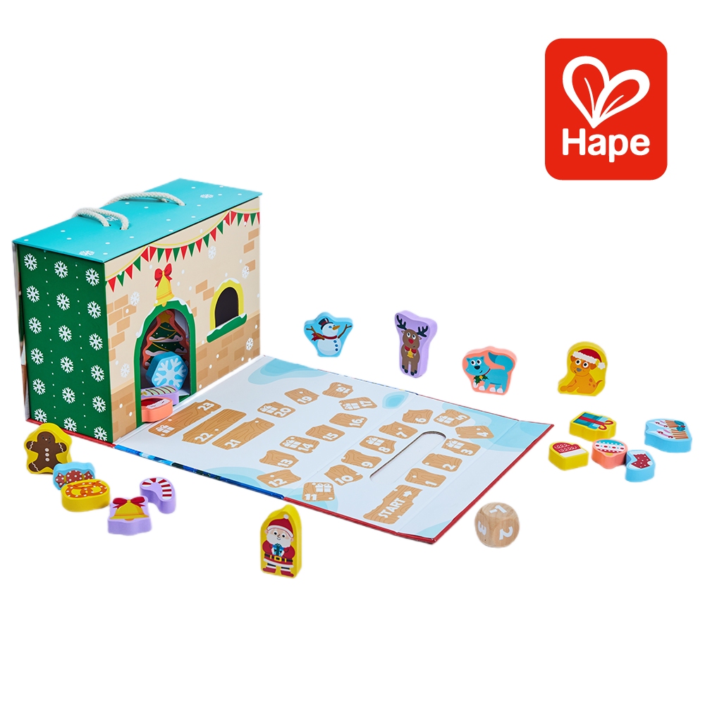 Hape 德國Hape 聖誕驚喜倒數曆-經典桌遊