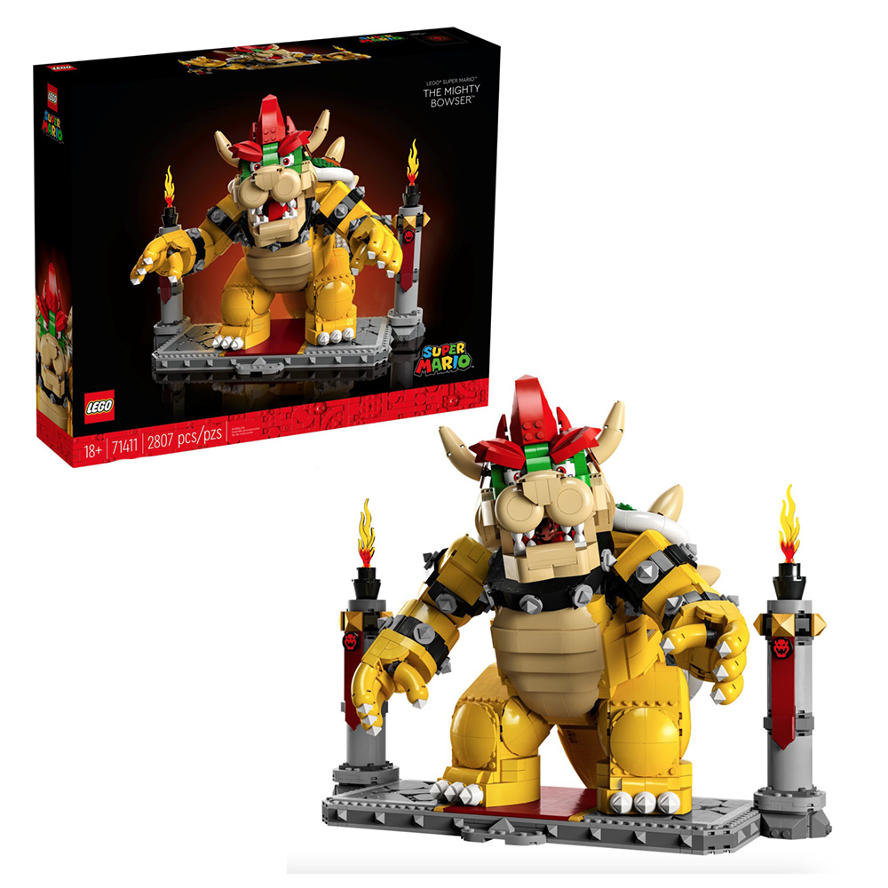 LEGO 樂高 積木 任天堂 超級瑪利歐 庫巴大魔王 The Mighty Bowser 71411W