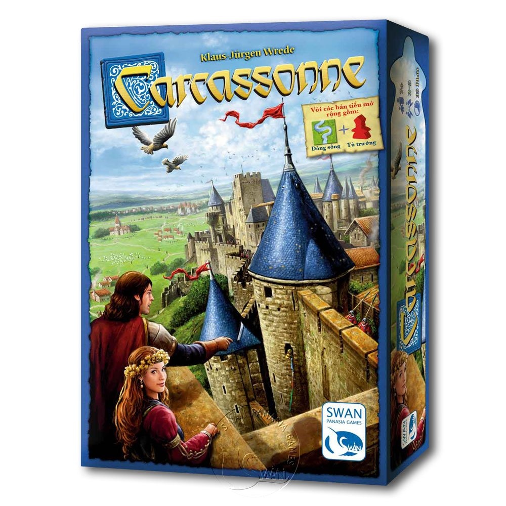 【桌遊】卡卡頌2.0 Carcassonne2.0越中文版