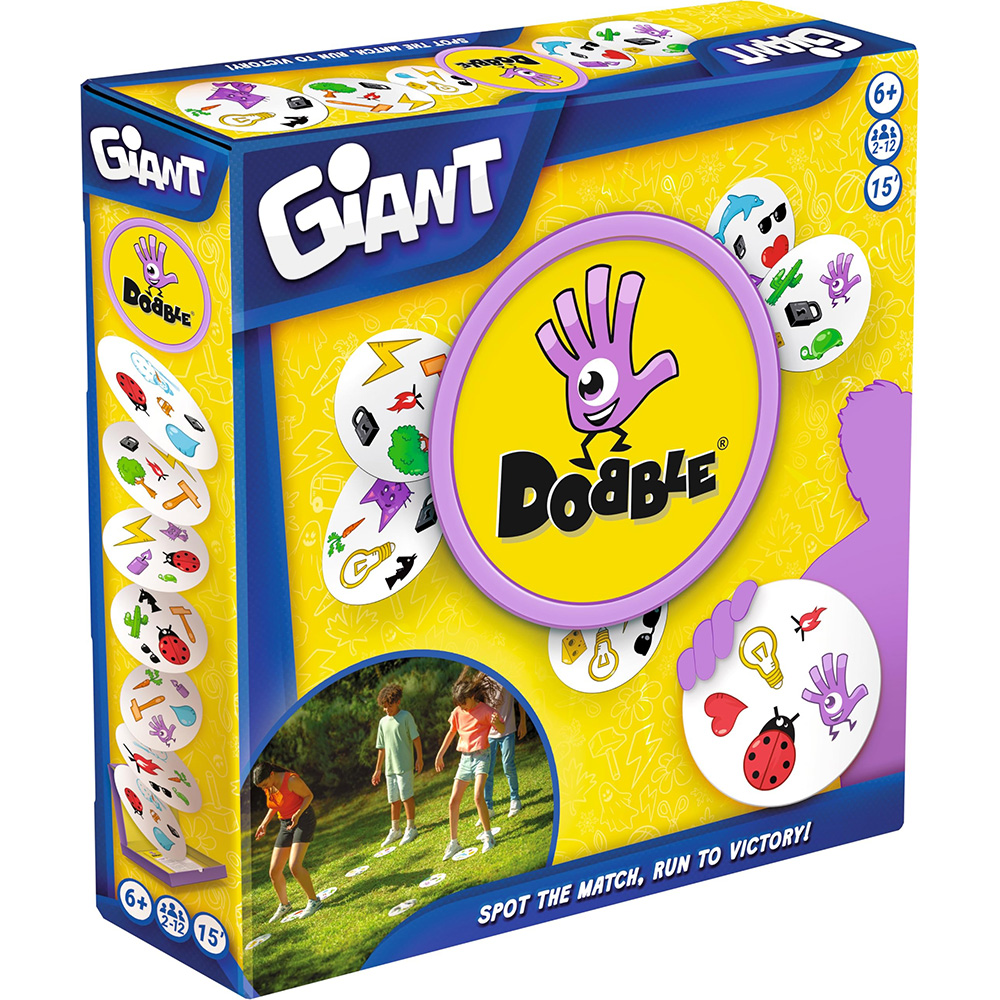 Asmodee 艾賜魔袋 嗒寶巨大版 Dobble Giant EN