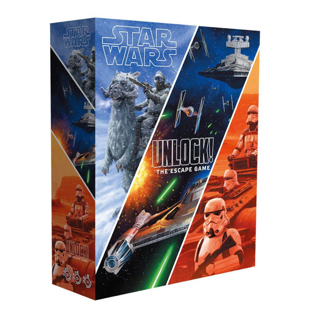 Asmodee 艾賜魔袋 大搜查.ᐟ星際大戰 (中文版) UNLOCK! STAR WARS THE ESCAPE GAME