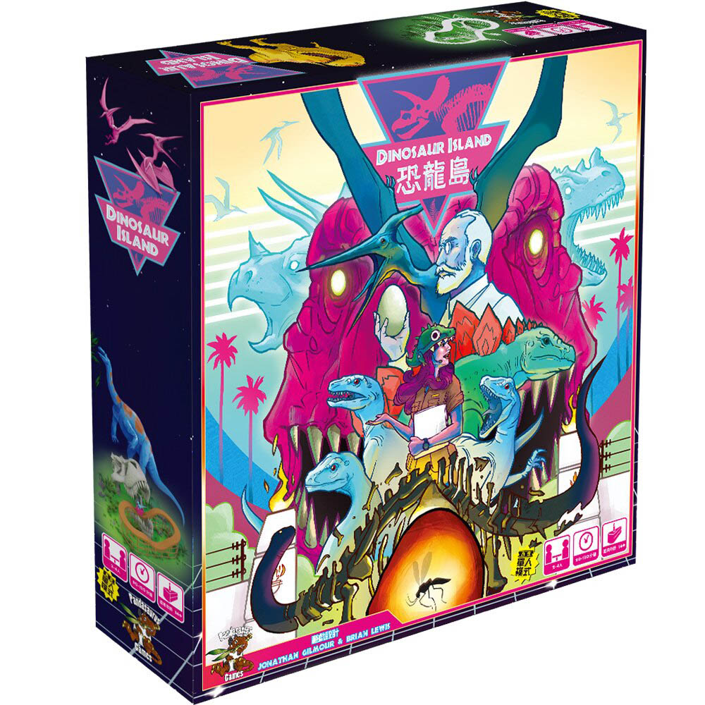 Asmodee 艾賜魔袋 恐龍島 中文版