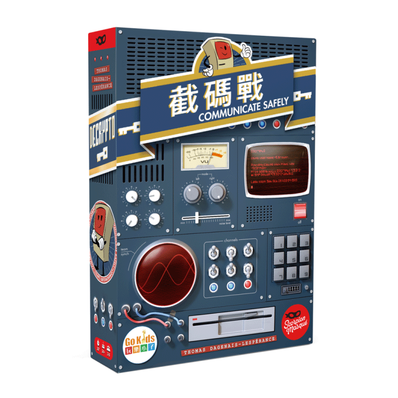 Asmodee 艾賜魔袋 截碼戰 黑盒版 Decrypto Black Box