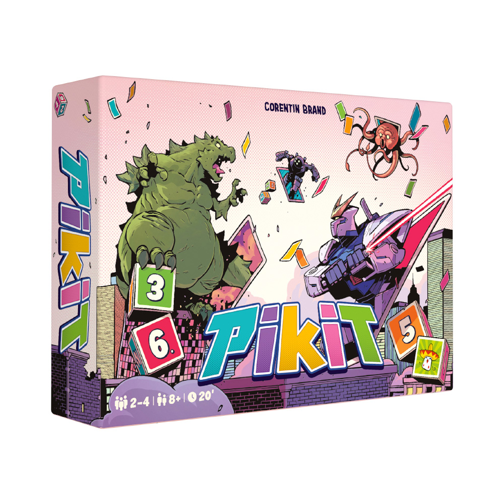 Asmodee 艾賜魔袋 機獸骰戰 英文版 Pikit EN
